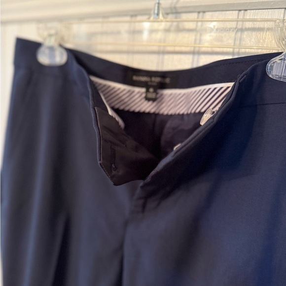Banana Republic Navy Ryan Dress Pants Wool Blend - Picture 3 of 6